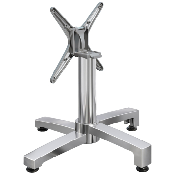 BENICIO | Horeca Lounge Tafel Onderstel | 4 Voet | Voet: Ø 69 cm | Kolom: 6 x 40 cm | Inklapbaar