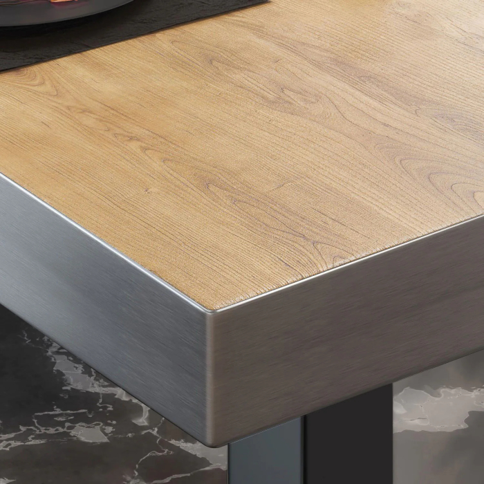 BM | Bistro-loungebord | B:D:H 70 x 70 x 41 cm | eg/sort