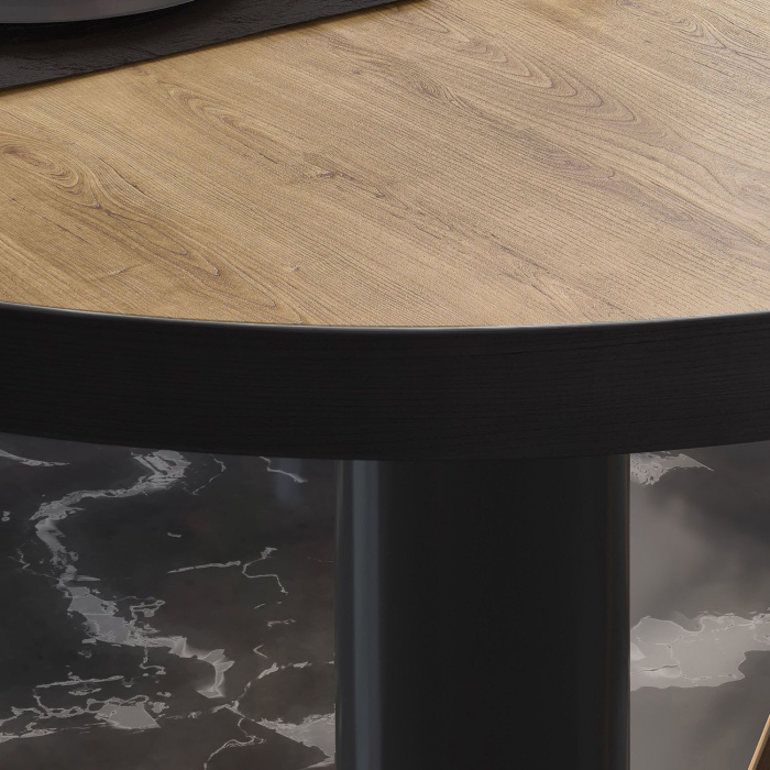 BML | Bistro-loungebord | Ø:H 60 x 39 cm | eg/sort