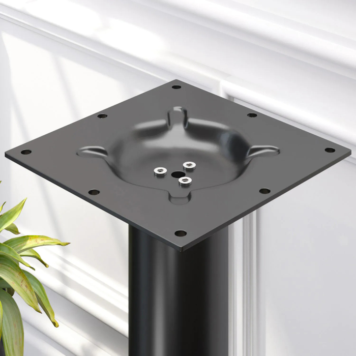 BN | Bistro salongbord | Ø:H 80 x 36 cm | Eik / Sort