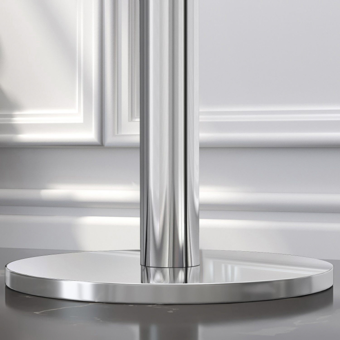 BN | Tavolo da salotto Bistro | Ø:H 80 x 36 cm | Marmo bianco / acciaio inox BN | Tavolo da salotto Bistro | Ø:H 80 x 36 cm | Marmo bianco / acciaio inox