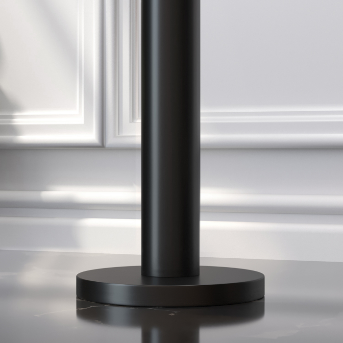 MML | Bistro solid table | Square | 60 x 60 x 77 cm | Oak / Black