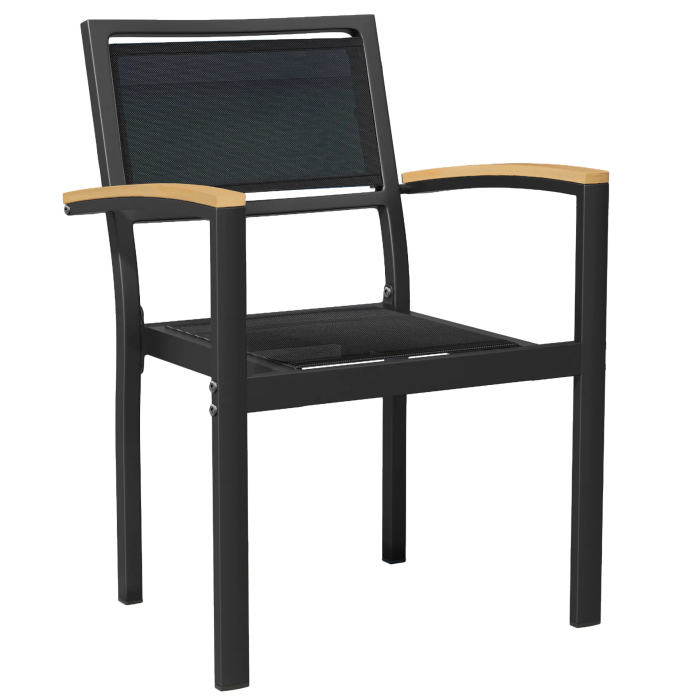 ATHENA | Bistro tekstilstol | Svart | Tekstilen polyester stoff | Stables ATHENA | Bistro tekstilstol | Svart | Tekstilen polyester stoff | Stables
