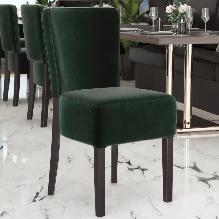 LUCA FULL | Bistro Samt Sedia | Verde