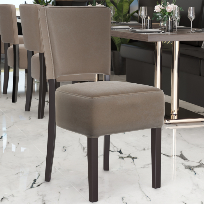 LUCA | Bistro Samt Sedia | Taupe LUCA | Bistro Samt Sedia | Taupe