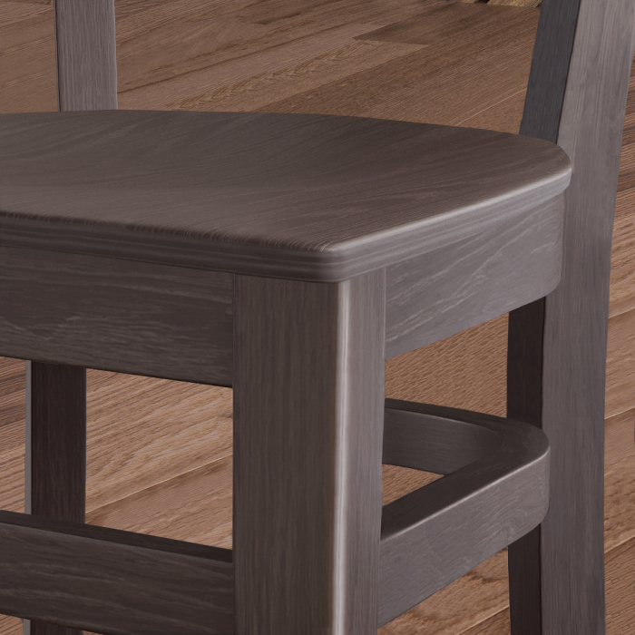 GIOVANNI | Krzesło Bistro | Drewno | Wenge
