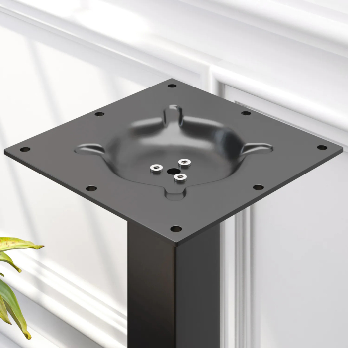BM | Bistrobord | B:D:H 80 x 80 x 75 cm | Sheesham / Svart | Torget
