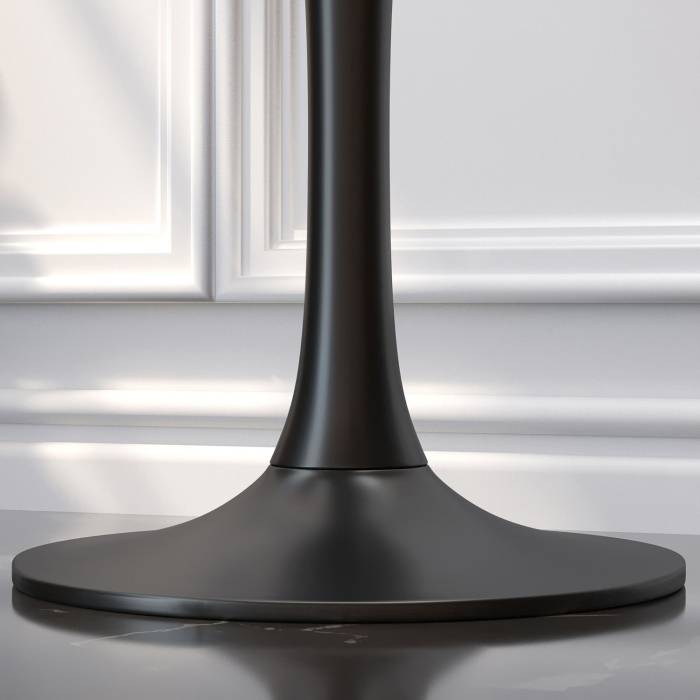 BL | Bistrobord | Ø:H 80 x 78 cm | Sheesham / Svart | Rundt BL | Bistrobord | Ø:H 80 x 78 cm | Sheesham / Svart | Rundt