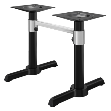 SAN.MARCO | Bistro Double Table Frame | Black | +connector