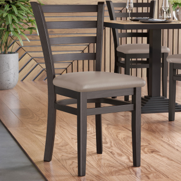 ALESSANDRO bistrostol | skinn | taupe
