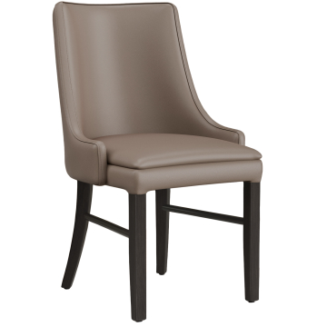LOLA | Bistrostuhl | Taupe | Leder