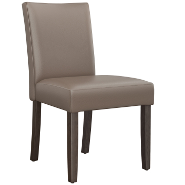 TAYLOR | Bistrostuhl | Taupe | Leder