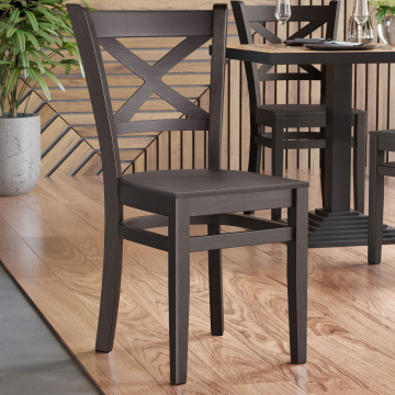 VALENTINO | Krzesło Bistro | Wenge