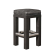 BRASIL | Krakk i tre | Wenge/Svart | B:D:H 39 x 39 x 51 cm