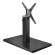 MADRID | Bistro Lounge Table Frame | Sort | Højde: 36 cm | Søjle: 8 x 8 cm | Fod: 40 x 70 cm | Sammenklappelig