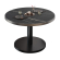 BN | Bistro-loungebord | Ø:H 60 x 36 cm | sort marmor / sort