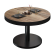 BN | Tavolo da salotto Bistro | Ø:H 70 x 36 cm | Sheesham / Nero