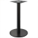 NIZZA | Bistro Steh bordstativ | Svart | Høyde: 104 cm | Bunnplate: Ø 50 cm | Søyle: Ø 7,6 cm