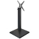 PALMA | Struttura per tavolo da bar Bistro | Nero | L:P 50 x 50 cm | Colonna: 8 x 109 cm | Pieghevole