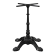 PARIS | Bistro-pöydän runko | musta | 4 jalkaa: Ø 55 cm | pylväs: 72 cm