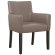 TAYLOR | Bistro stol | Taupe | lær