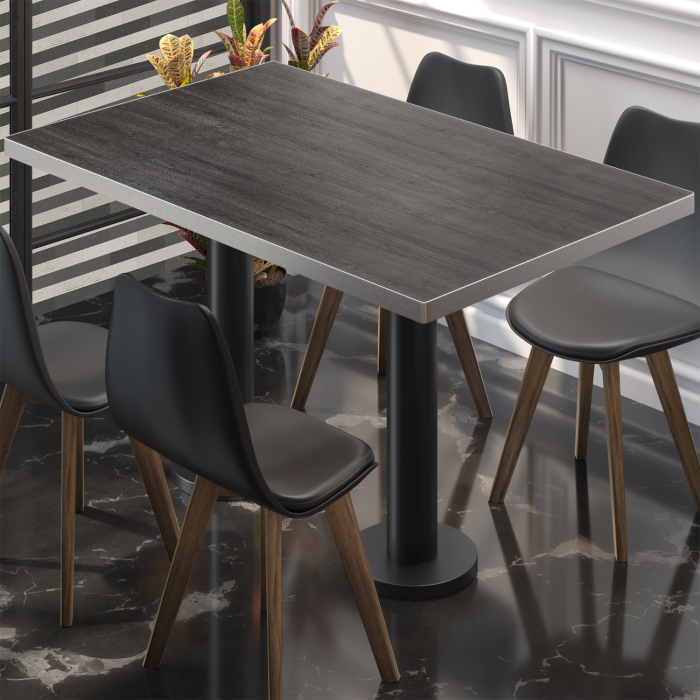 BML | Bistro dobbeltbord | 120 x 70 x 74,5 cm | Rektangulær | Wenge / Svart BML | Bistro dobbeltbord | 120 x 70 x 74,5 cm | Rektangulær | Wenge / Svart