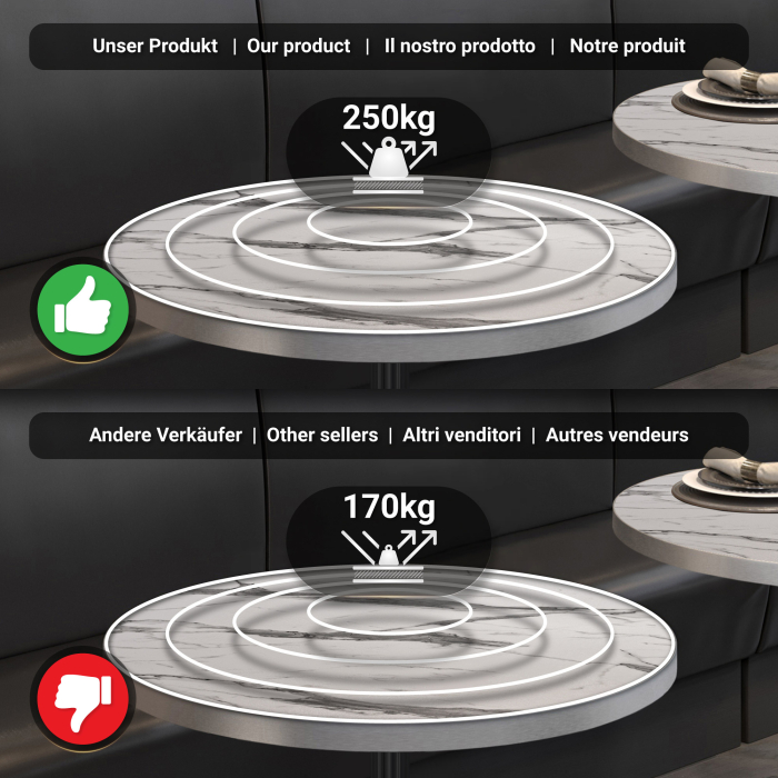 BML | Bistropöytä | Ø:K 60 x 75 cm | Valkoinen marmori / Musta | Pyöreä | Pyöreä BML | Bistropöytä | Ø:K 60 x 75 cm | Valkoinen marmori / Musta | Pyöreä | Pyöreä