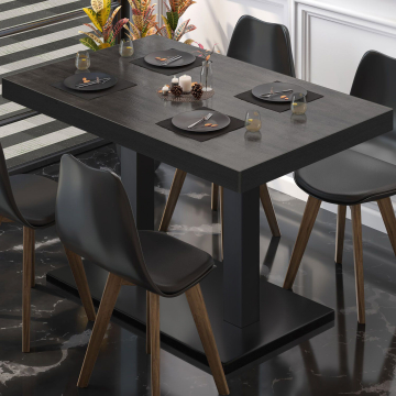 BM | Bistrobord | B:D:H 110 x 60 x 77 cm | Wenge / Sort | Rektangulært