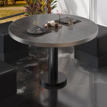 BML | Bistro salongbord | Ø:H 60 x 39 cm | Wenge / Svart