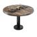 BML | Bistro lounge table | Ø:H 70 x 38.5 cm | Vintage Old / Black