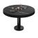 BML | Bistro Lounge Table | Ø:H 60 x 41 cm | Sort marmor / Sort