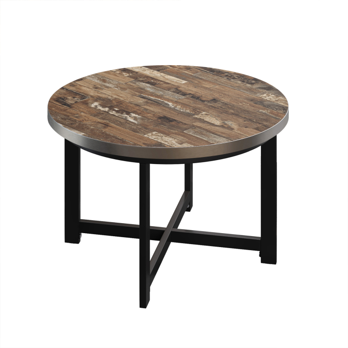 BO | Bistro Table | Ø80xH52cm | 25mm | Vintage Old/ Black