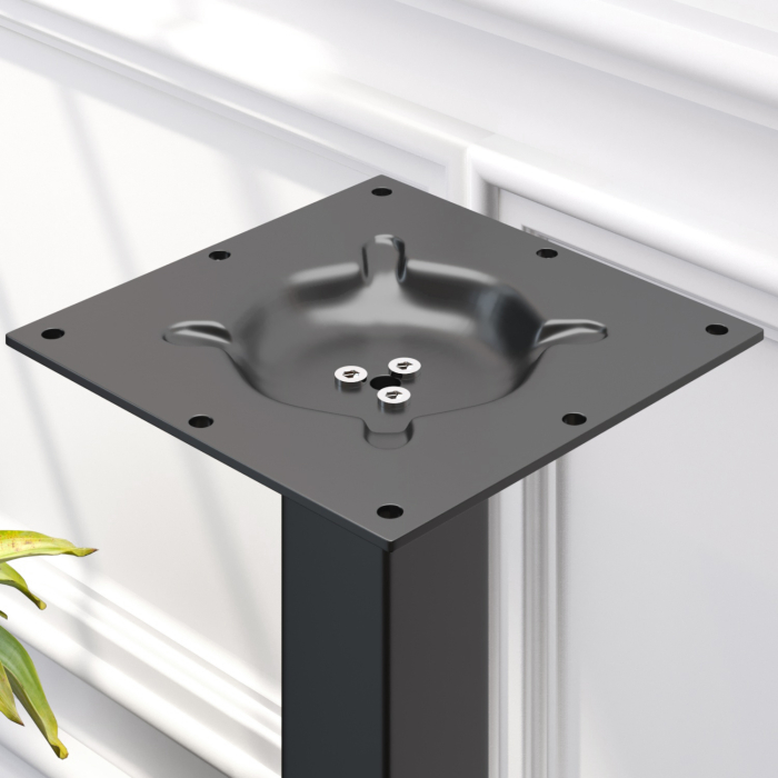 BPA | Bistro Stehbord | 110 x 60 x 112 cm | Svart kant | Rektangulær | Lys Wenge / Svart BPA | Bistro Stehbord | 110 x 60 x 112 cm | Svart kant | Rektangulær | Lys Wenge / Svart