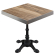 BPR | Bistrobord | 70x70x77cm | Firkantet | Sheesham / Svart