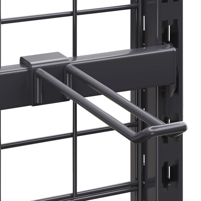 BROOKLYN | Producthaak | 40cm | Antraciet | Dubbele haak