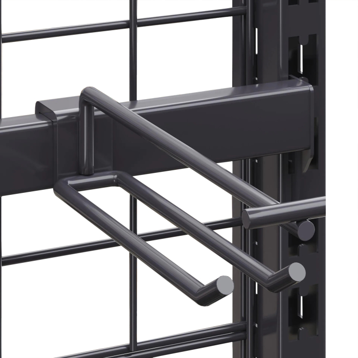 BROOKLYN | Display Bar Hook | Wine glass holder | 40cm | Anthracite