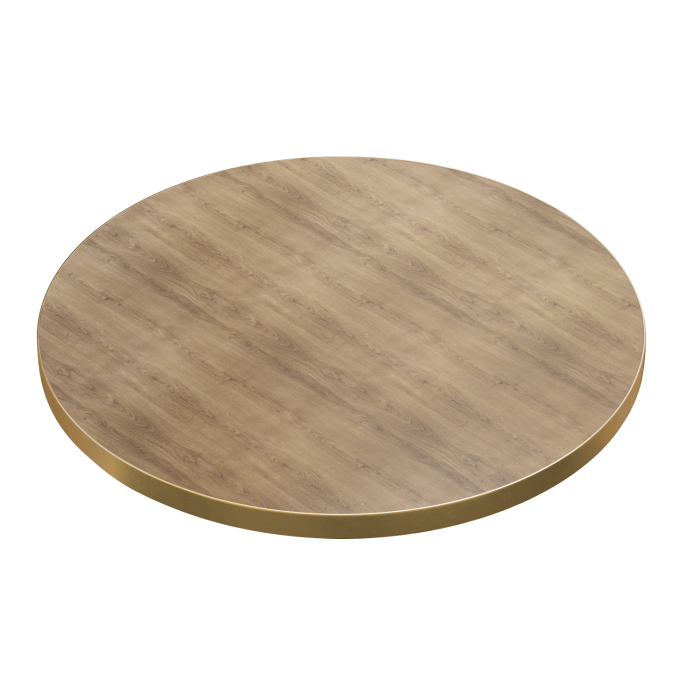 BRASIL | Cateringtafelblad | Ø 60 x 2,5 cm | Eikenhout | Rond