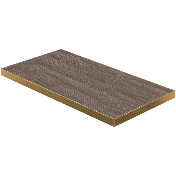 BRASIL | Tablero de mesa para catering | An: Pr 230 x 110 x 5 cm | Wengue claro