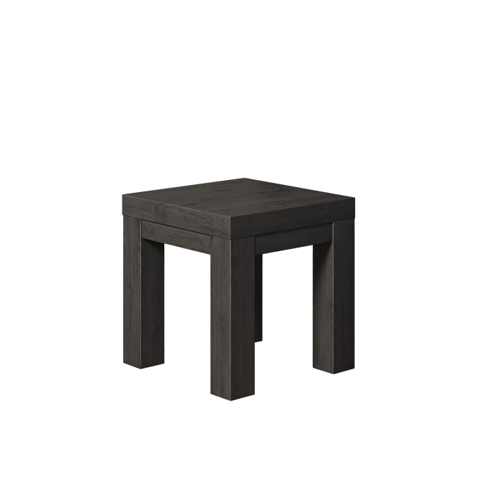 BRASIL | Krakk i tre | Wenge/Svart | B:D:H 39 x 39 x 45 cm