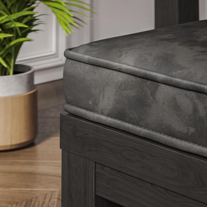 BRASIL | Spisebenk i tre | Wenge/Svart | B:D:H 34 x 119 x 51 cm | + sittepute BRASIL | Spisebenk i tre | Wenge/Svart | B:D:H 34 x 119 x 51 cm | + sittepute
