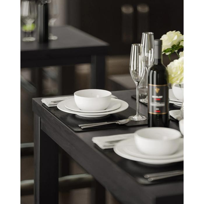 BRASIL | Ståbord i træ | Wenge/Sort | B:D:H 70 x 70 x 110 cm | Træ BRASIL | Ståbord i træ | Wenge/Sort | B:D:H 70 x 70 x 110 cm | Træ