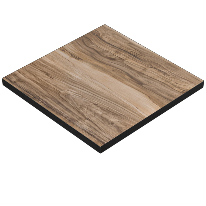 BRASIL | Bistro Tischplatte | B:T 140 x 140 cm | Sheesham | Quadratisch