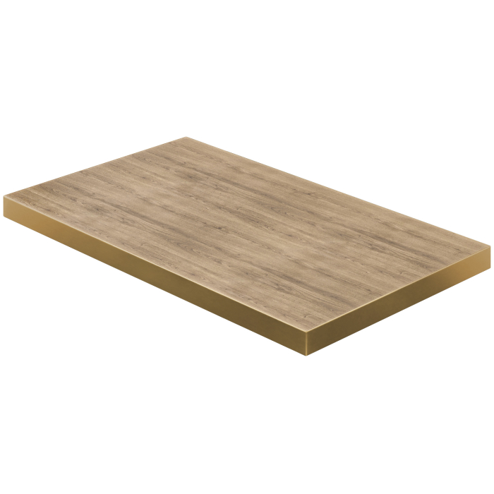 BRASIL | Gastro Tischplatte | B:T 160 x 90 x 5 cm | Eiche