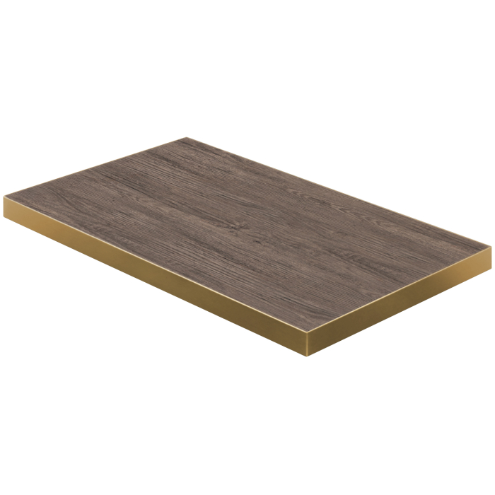 BRASIL | Gastro Tischplatte | B:T 160 x 90 x 5 cm | Light Wenge
