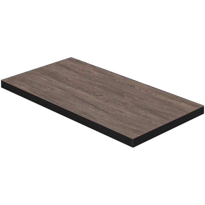 BRASIL | Gastro Tabletop | W: D 200 x 100 cm | Light Wenge | Rectangular