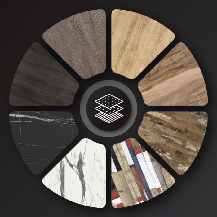 BRASIL | Gastro bordplate | B:D 50 x 50 cm | Lett Wenge | Torget BRASIL | Gastro bordplate | B:D 50 x 50 cm | Lett Wenge | Torget