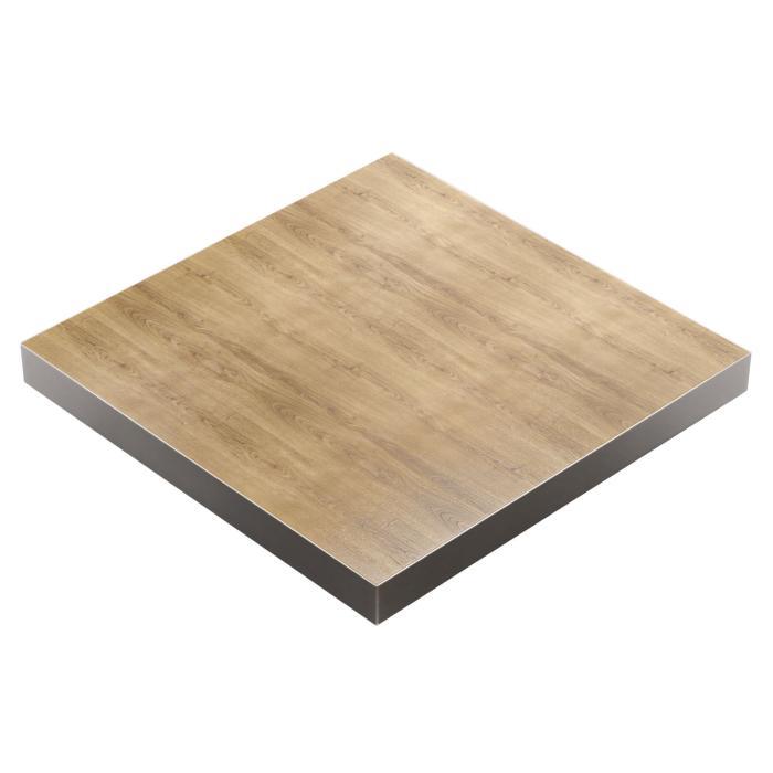 BRASIL | Gastro bordsskiva | B:D 70 x 70 cm | Ek | Fyrkantig
