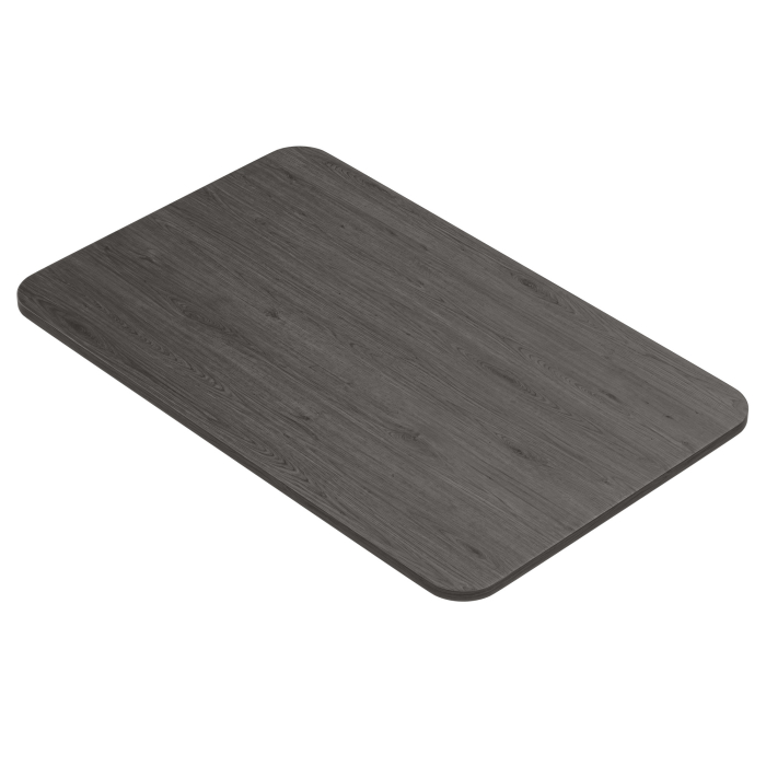 BRASIL PREMIUM | Gastro Tischplatte | 130 x 80 x 2,7 cm | Wenge | Quadratisch