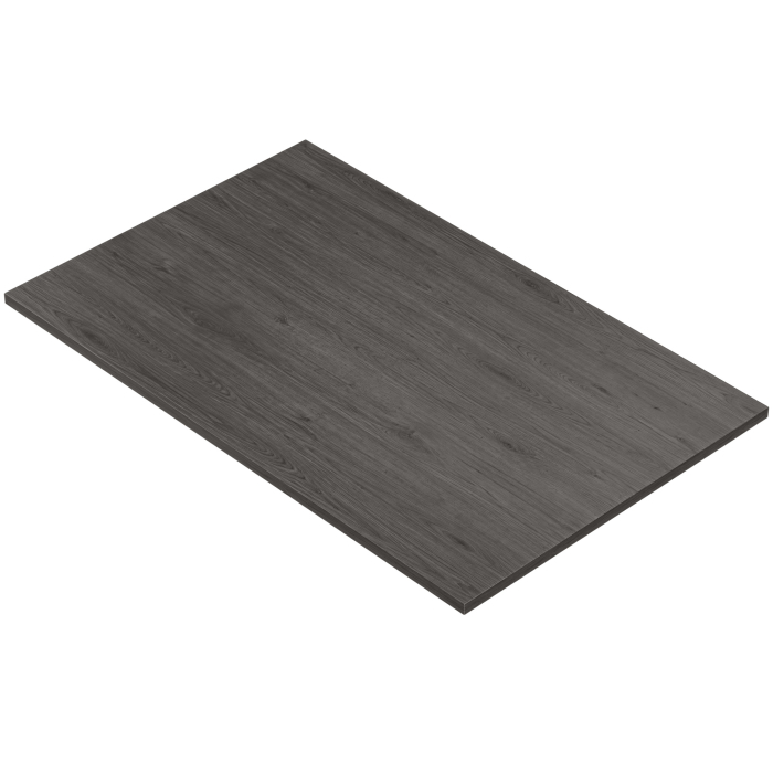 BRASIL PREMIUM | Gastro Tischplatte | 130 x 80 x 2,7 cm | Wenge | Quadratisch