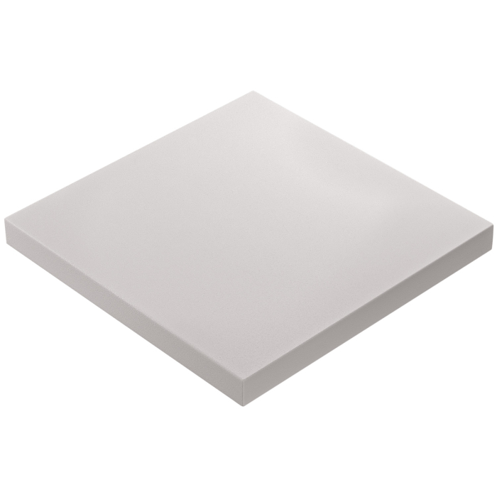 BRÉSIL | Plateau de table bistro en mélamine | 70 x 70 x 2,5 cm | Carré | Blanc